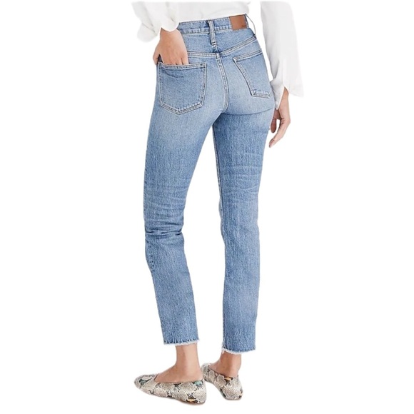 {Madewell} "The Perfect Vintage Jean in Ainsworth Wash" Slim Straight Leg Denim - Picture 3 of 9